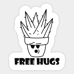 Free hugs Sticker